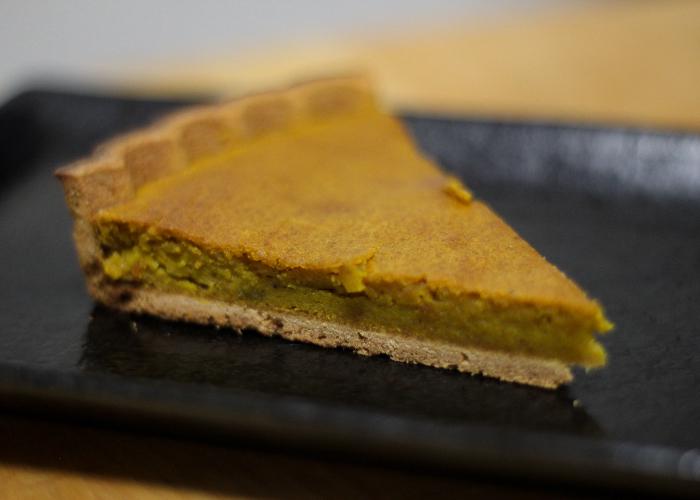 A shallow crust version of Kabocha Pie