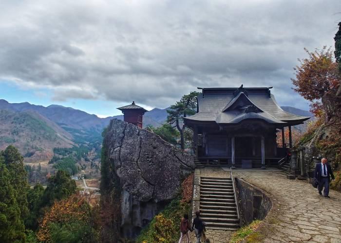 The view from Yamadera Temple