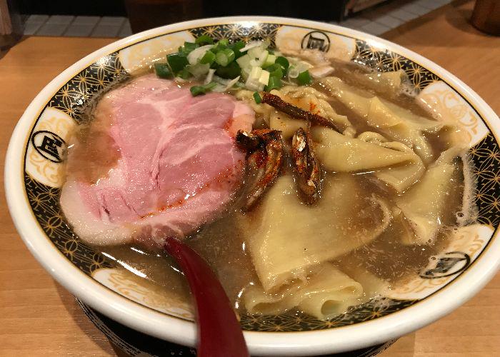 Bowl of niboshi ramen at Ramen Nagi 