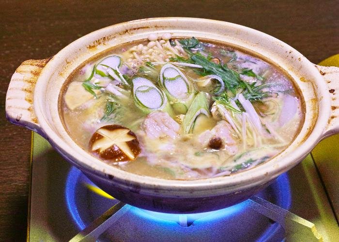 Anko nabe, a hotpot dish from Ibaraki made with anglerfish