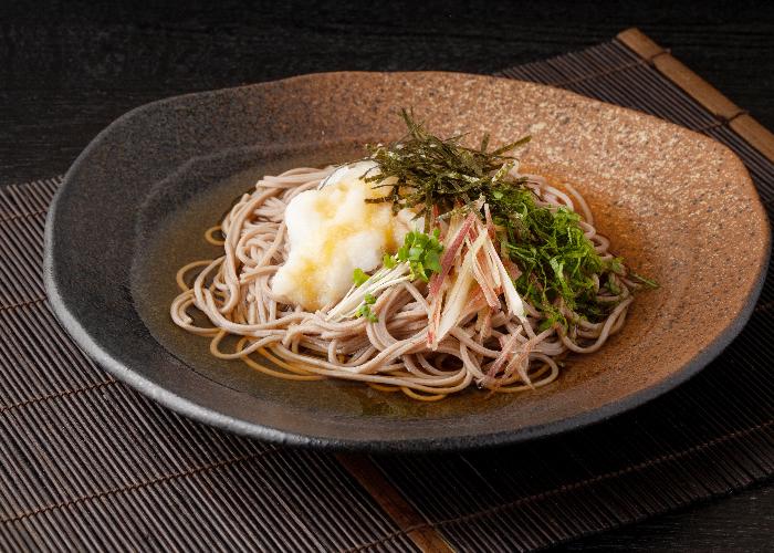 Echizen Oroshi Soba, soba topped with grated daikon radish