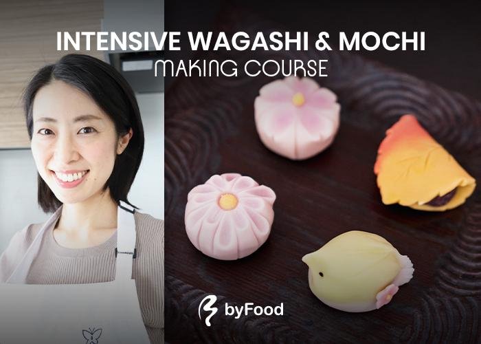 Ad for byFood's Intensive Wagashi & Mochi Making Course