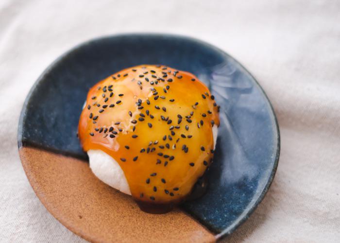 Mochi Ice Cream Sweet Potatoes Glaze