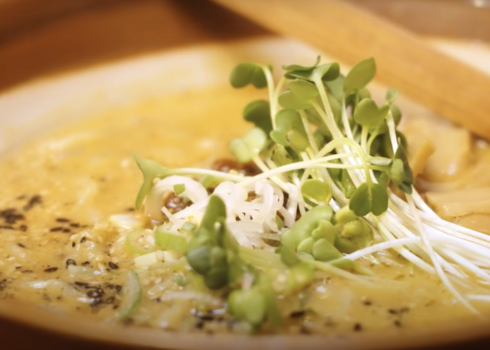 Sesame Majyanmen Ramen from ABC Ramen in Ginza