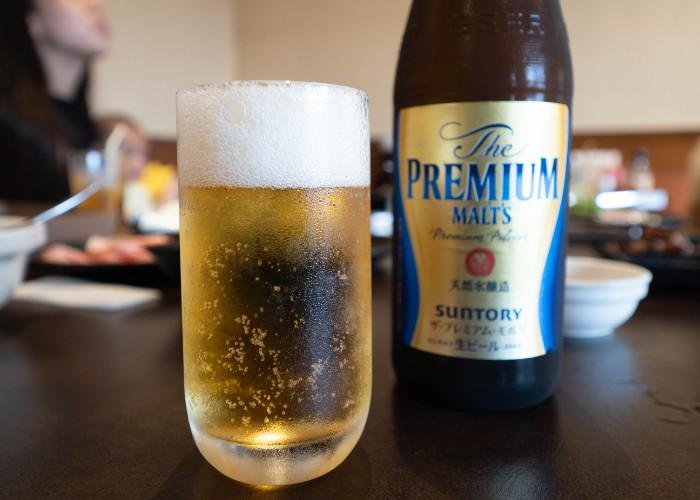 Suntory The Premium Malts Beer