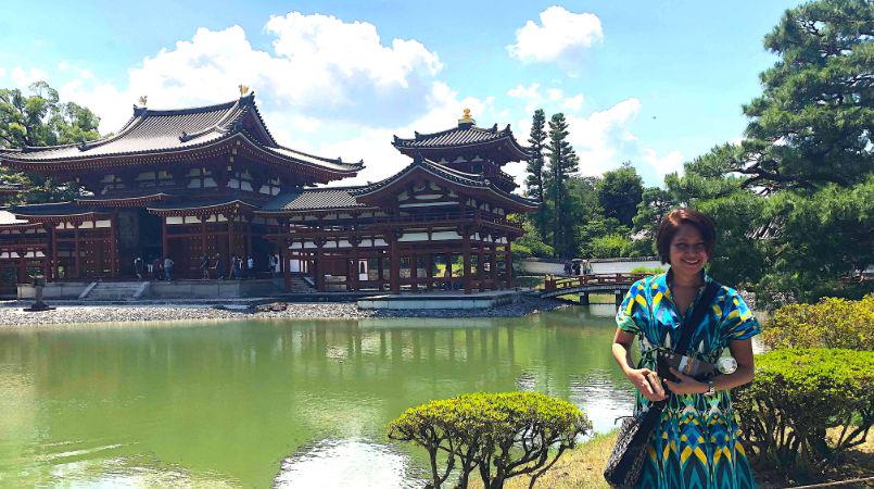 The Byodoin Temple as you'll see on our Uji matcha green tea tour in Kyoto.