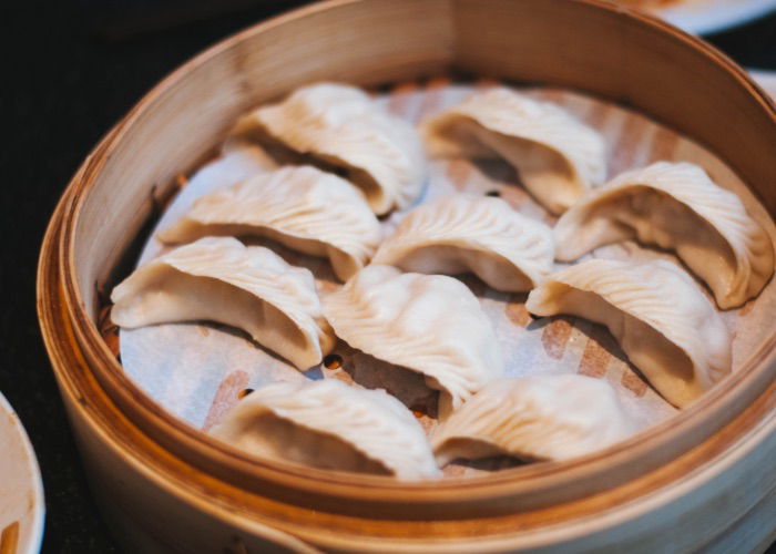 Steamed gyoza