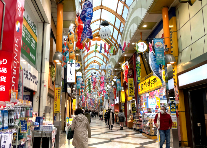 Interior of Nakano Sun Mall