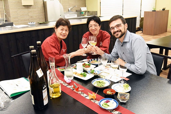 Sample Seven Different High Quality Sake with Food Pairing 1