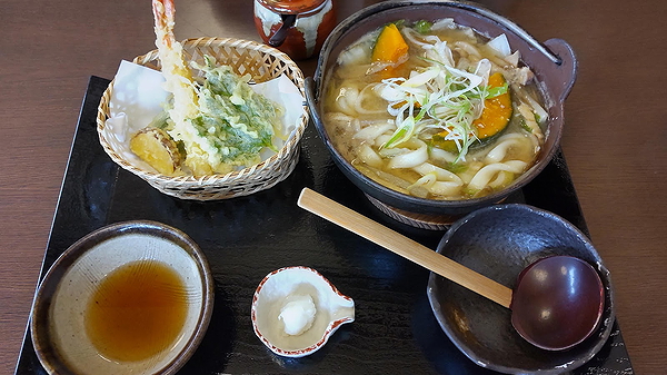 Authentic Japanese cuisine with tempura and hearty noodle soup