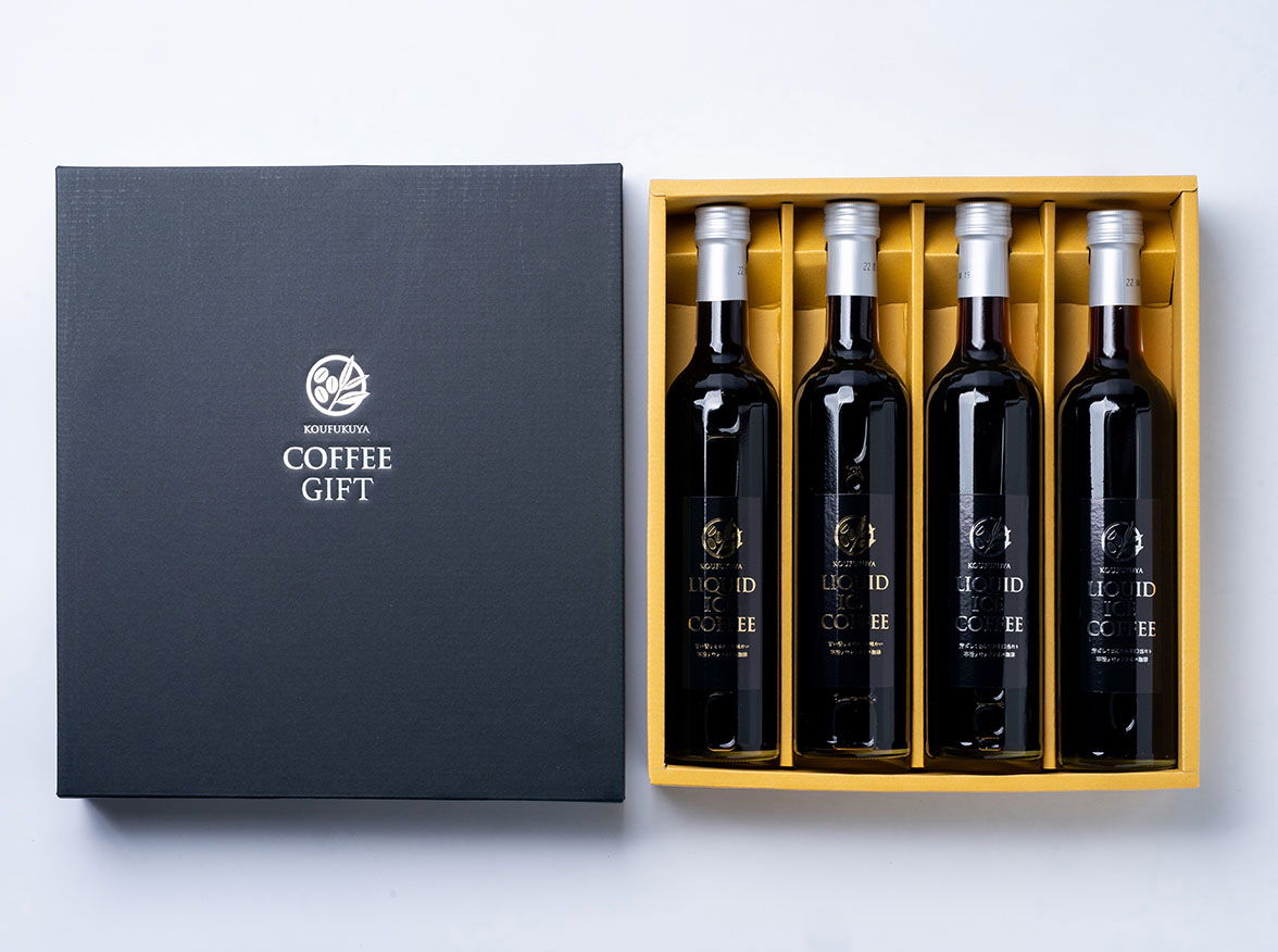 Unsweetened Iced Coffee Gift Set - 4 x 500ml