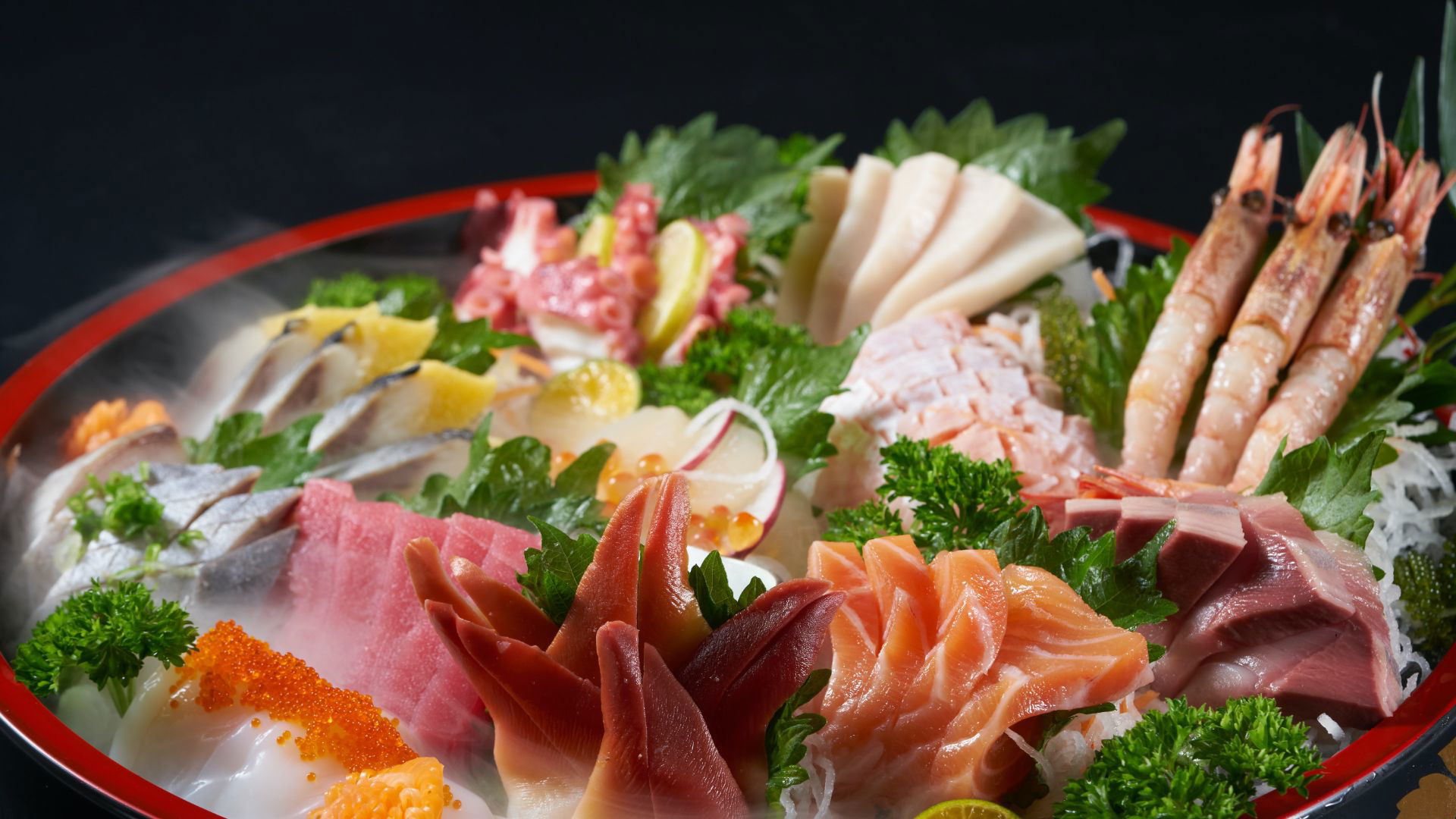 Sashimi Sushi Plate