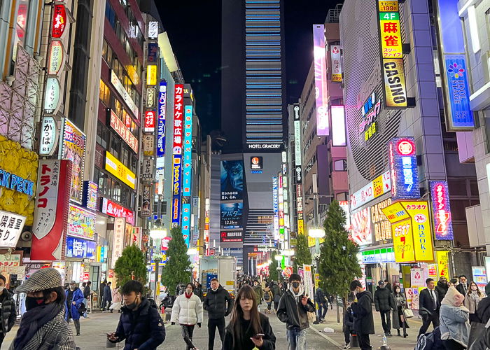 Toho cinema in Kabukicho