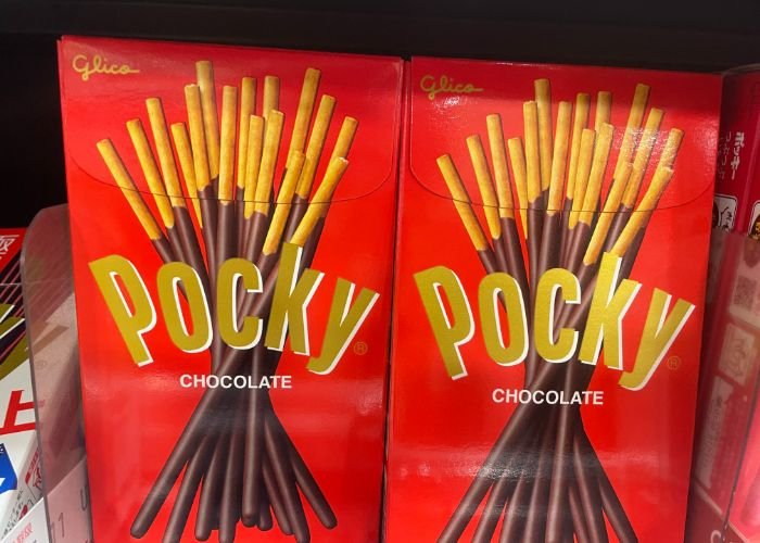 Two boxes of Milk Chocolate Pocky placed next to each other