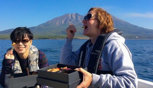 A Thrilling Meal! Vegan Lunch Cruise Near Active Volcano 10