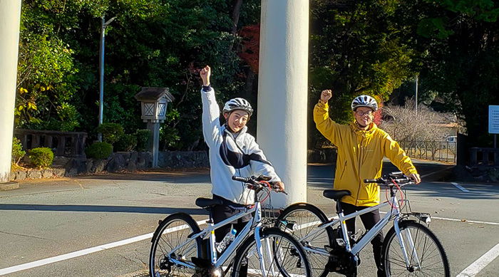 E-bike Tour of Power Spots and Pizza-Making in Taiki 1