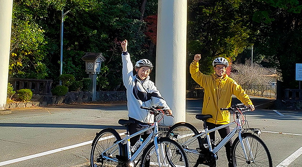 E-bike Tour of Power Spots and Pizza-Making in Taiki 1