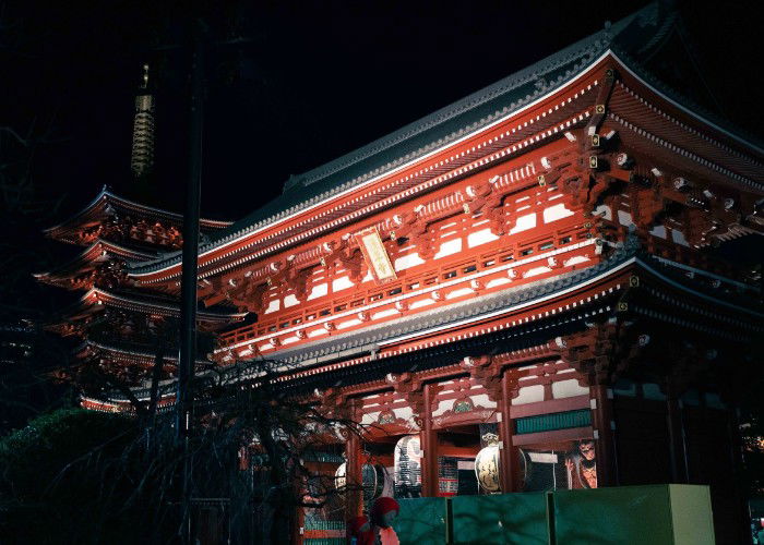 Senso-ji at night