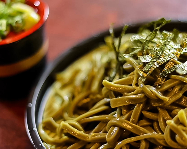 Making Cha Soba with Matcha in Kyoto 4