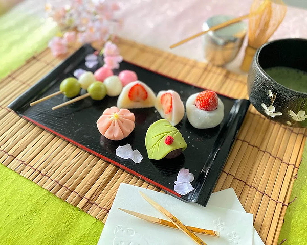 Mochi and Traditional Sweets Making with Tea Ceremony 1