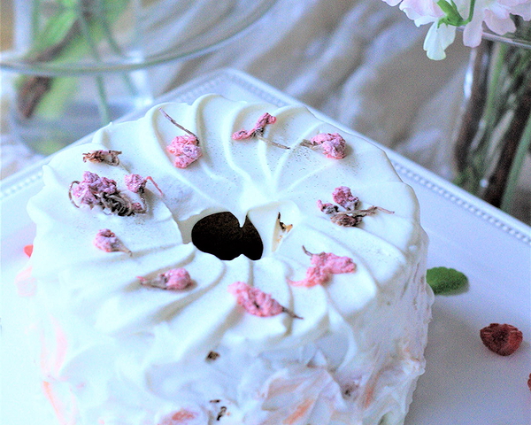 Sakura Chiffon Cake Workshop in Tokyo 6