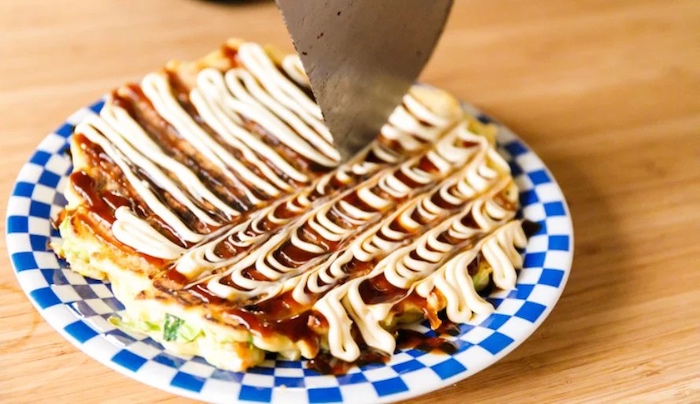 Osaka-style okonomiyaki