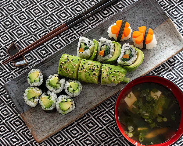 Osaka Cooking: Vegan Sushi-Making Class with Saeko 7