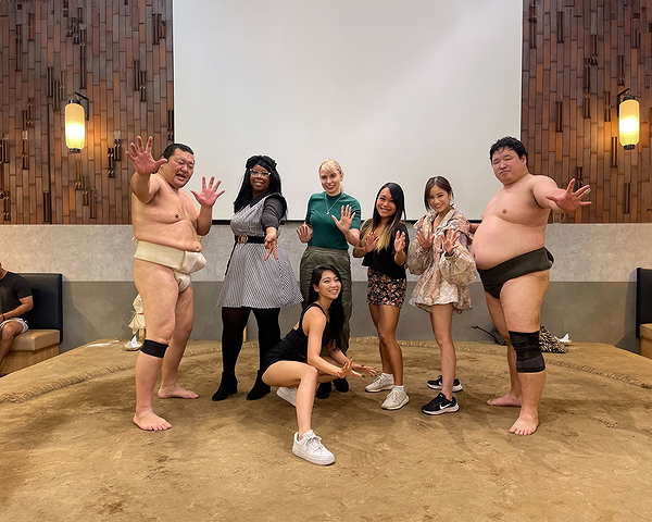Sumo Wrestler Challenge and Lunch in Tokyo 1
