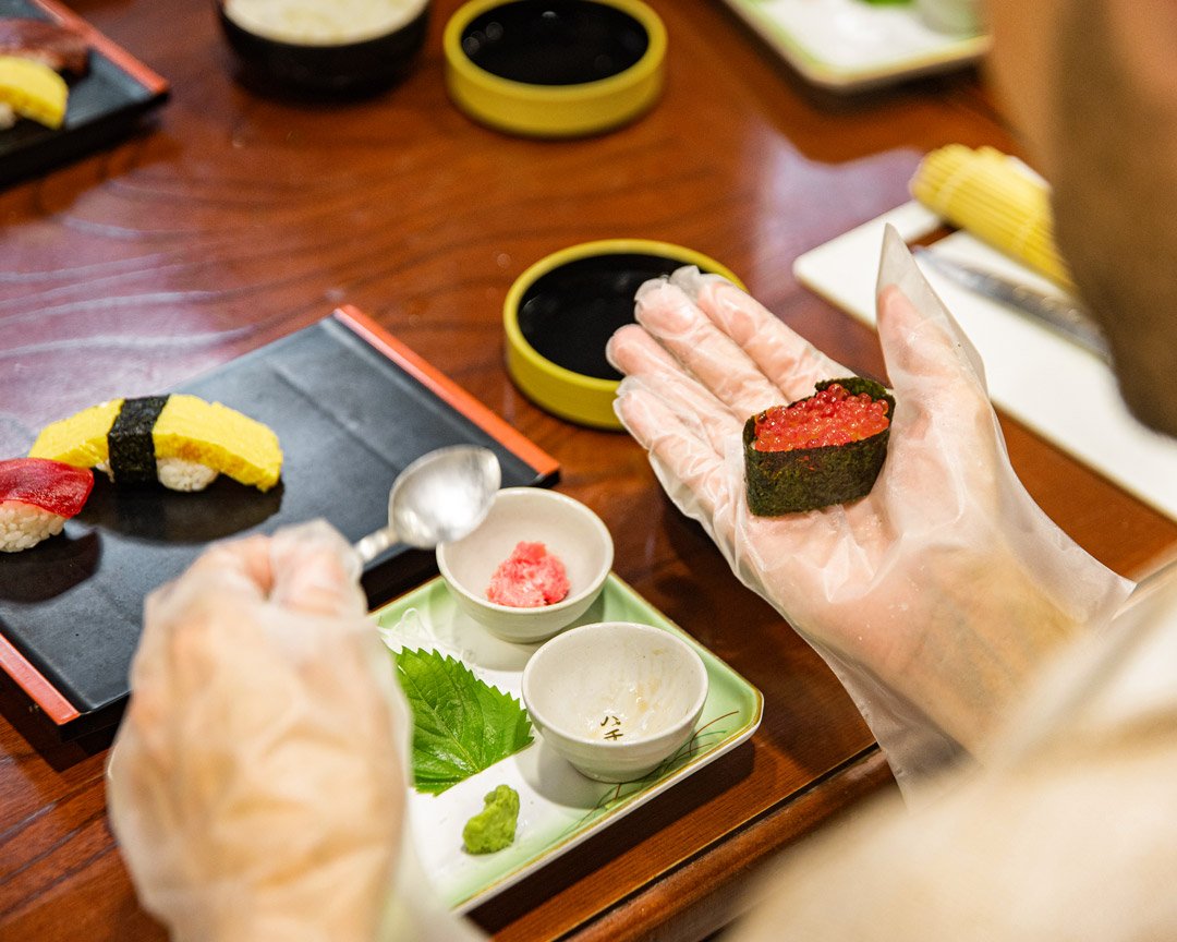 Private Tokyo Sushi-Making Class at 100-Year-Old Sushi Bar