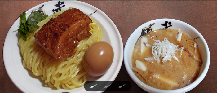 Tsukemen from Menya Musashi Bujin