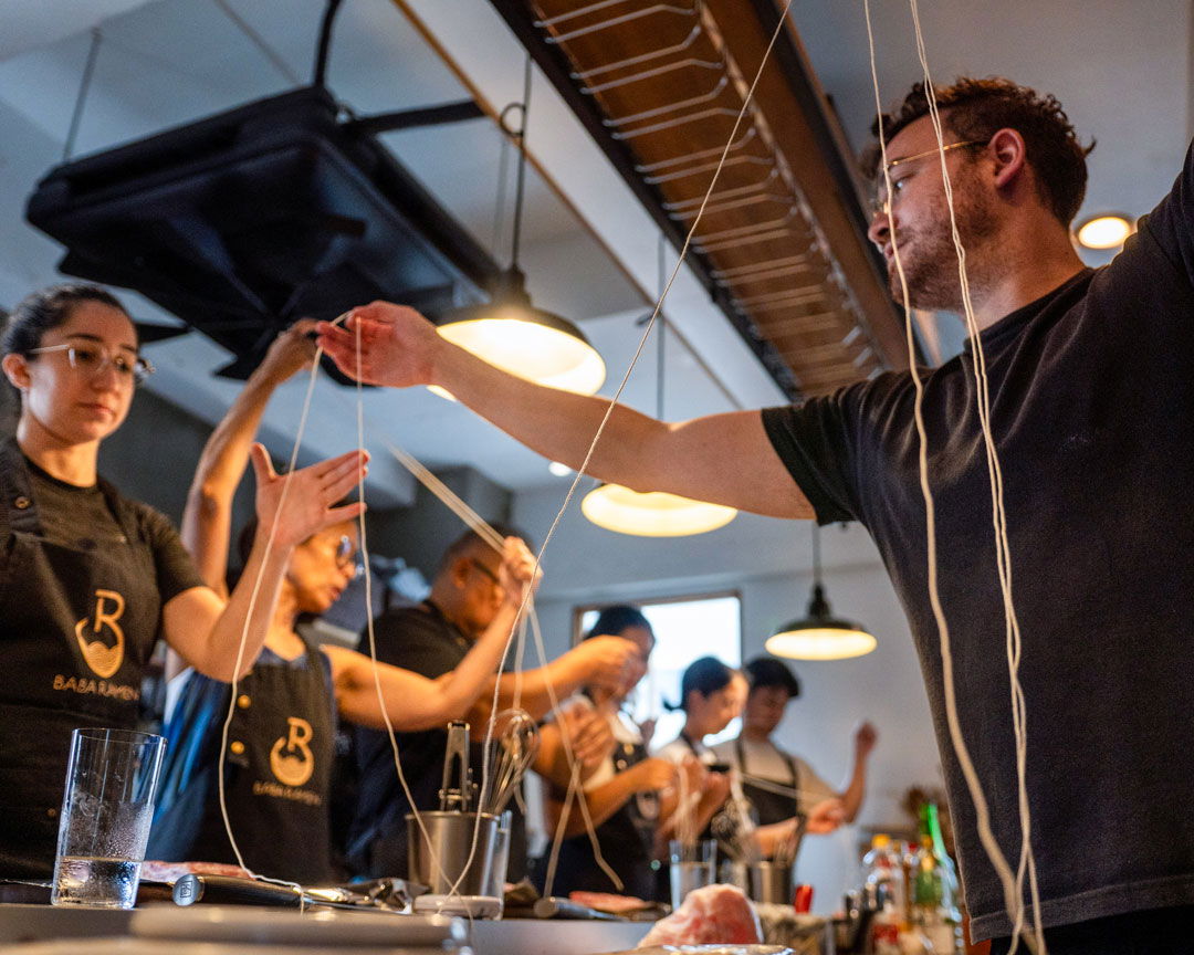 Vegetarian Kitchen: Ramen & Gyoza Cooking Class in Tokyo 7