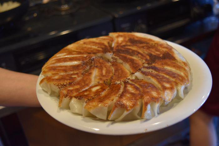 Gyoza plate