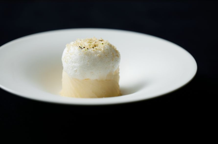 A Michelin-worthy serving at Hommage.