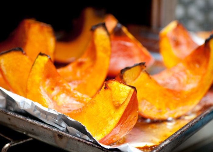 Roasted kabocha (Japanese pumpkin) 