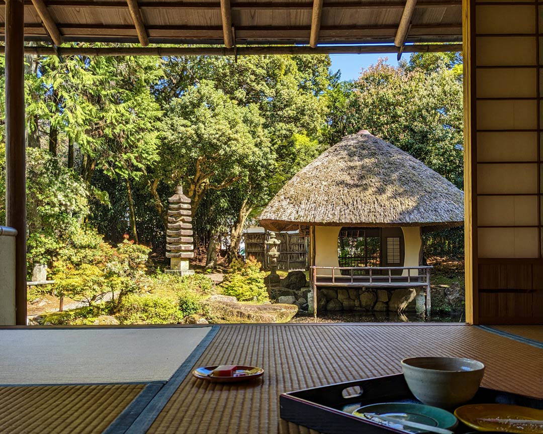 Private Tea Ceremony in a Japanese Painter's Garden 2