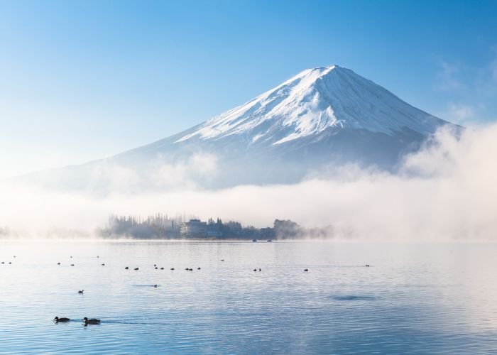 Mount Fuji from Lake Kawaguchi