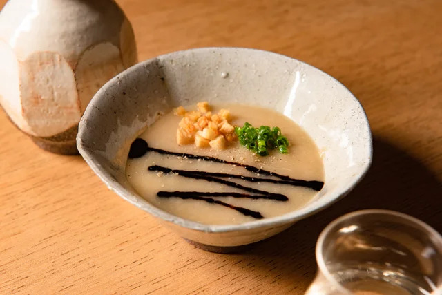 An eye-catching dish served at Wami Daisuke.