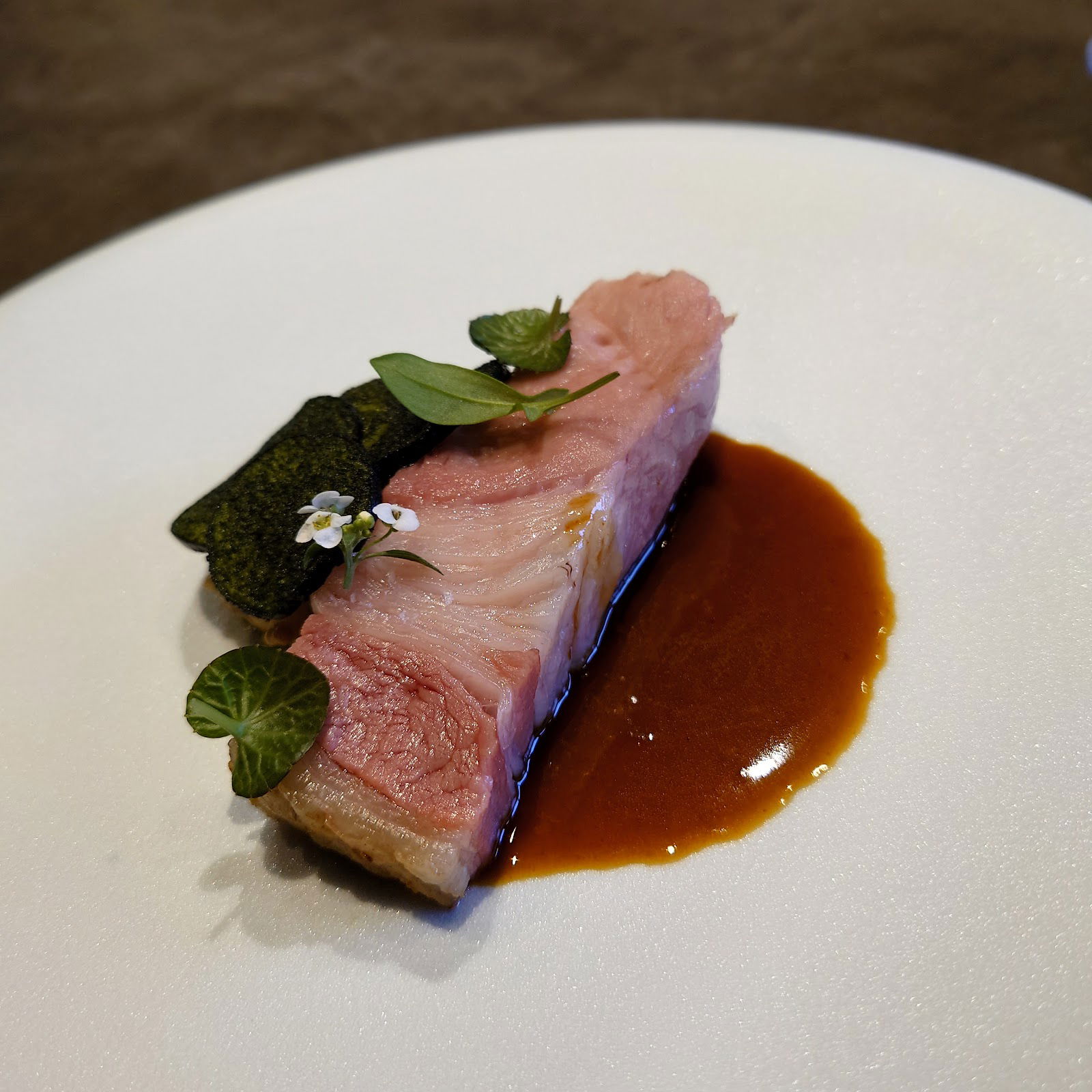 A meat dish at Ode in Hiroo, Tokyo