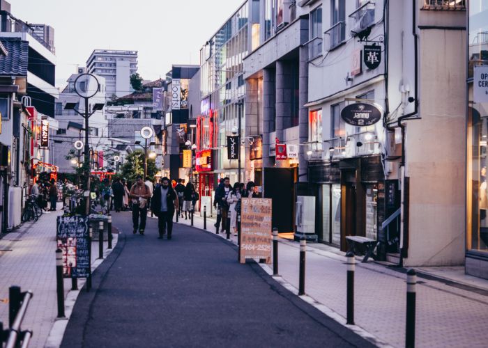 Cat Street in Harajuku, Japan