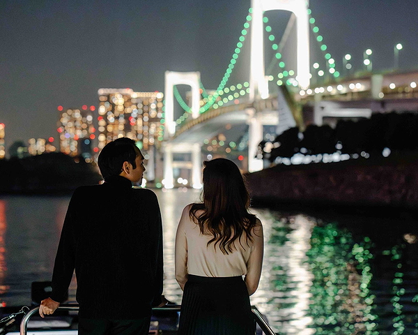 Luxury Cruise in Tokyo Bay: View of Skytree, Rainbow Bridge 1