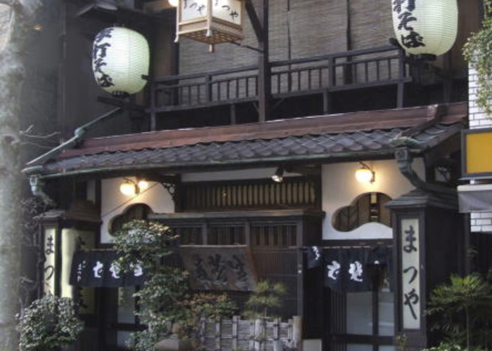 storefront of Kanda Matsuya
