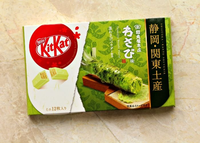 Wasabi KitKats Japan
