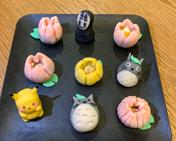 Make Cute Character Wagashi Sweets in Central Tokyo 3