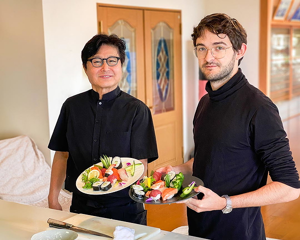 Kushikatsu & Sushi-Making Class w/ Tea Ceremony in Osaka 3