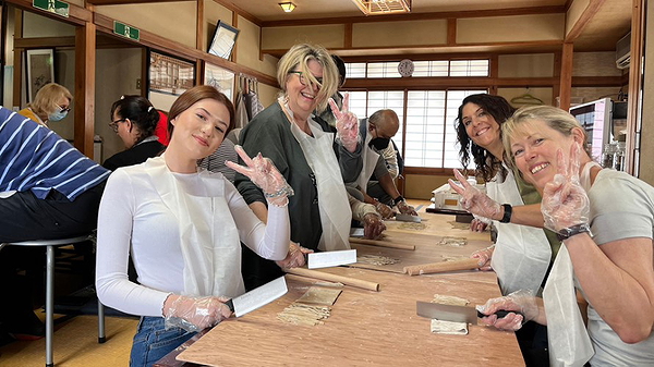 Family-Friendly Soba Noodles Making Class at Lake Kawaguchi 1
