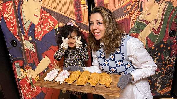 Taiyaki Making Experience in Asakusa, Tokyo 3