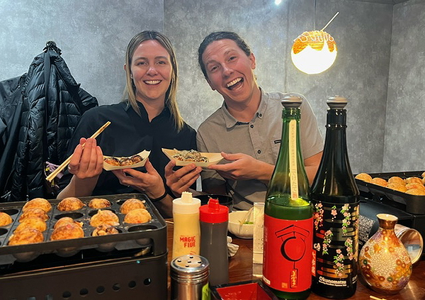 Sake Tasting & Takoyaki Cooking Class in Osaka 1