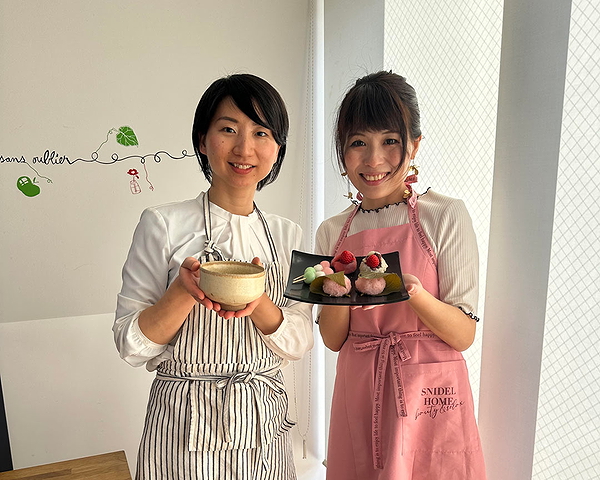 Seasonal Wagashi Sweets Making Class w/ Matcha in Nagoya 1