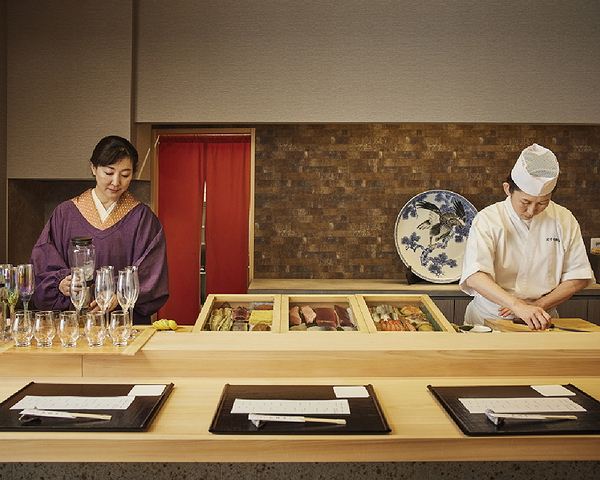Omakase Sushi and Tea Pairing at Uotake Sushi (Shizuoka) 1