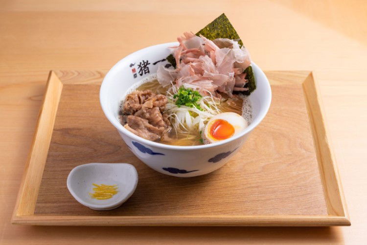 A mouth-watering bowl of ramen at Menya Inoichi.
